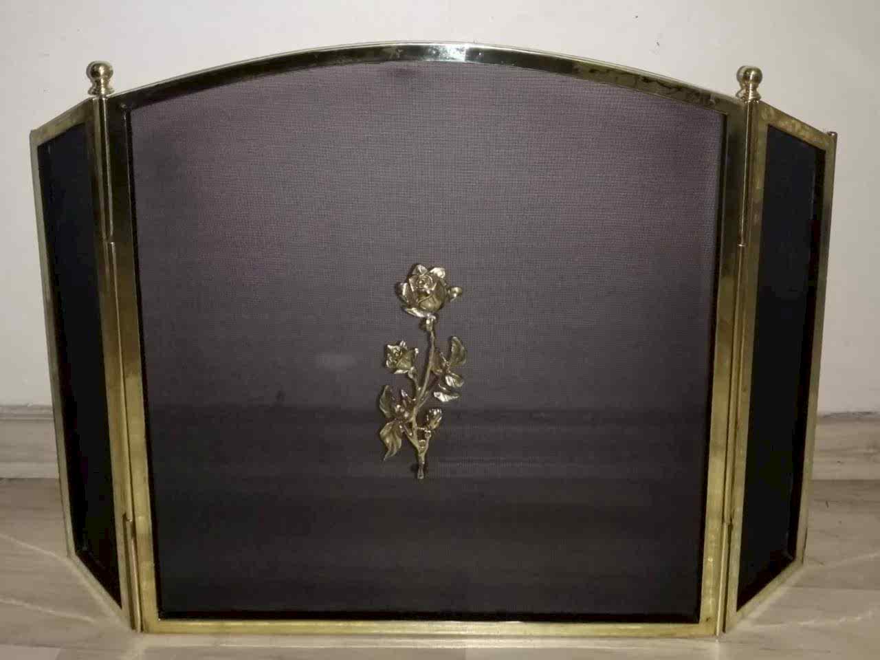 Pirinç Şömine Siperliği